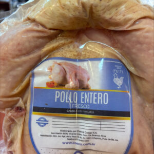 pollo orgánico entero coeco (por unidad)